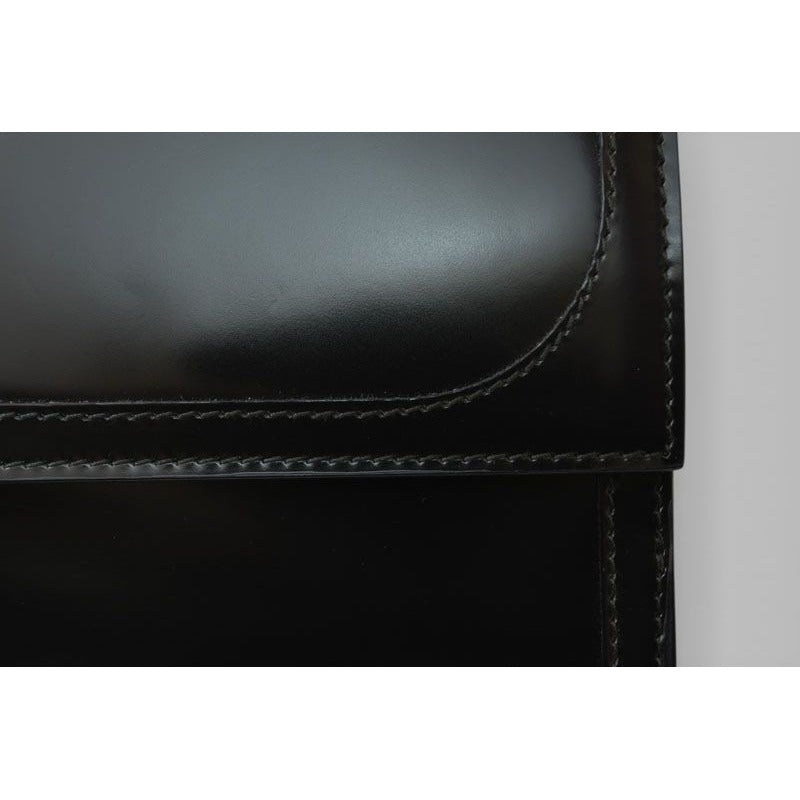 Gucci Wallet Vintage Folding Enamel Black — view 4