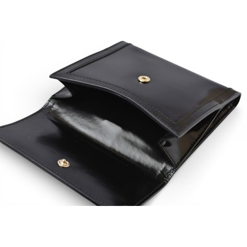 Gucci Wallet Vintage Folding Enamel Black — view 7