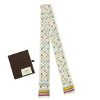 Louis Vuitton Twill Scarf Monogram Silk White