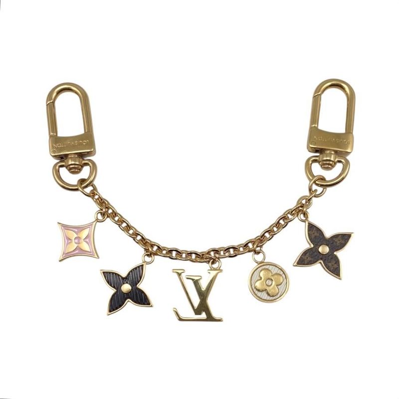 Louis Vuitton Bag Charm Chain Spring Street Monogram Flower Epi — view 2