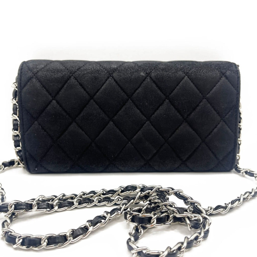 Chanel CC Wild Stitch Lambskin Wallet on Chain Shoulder Crossbody — view 2