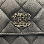 Chanel CC Wild Stitch Lambskin Wallet on Chain Shoulder Crossbody — view 4