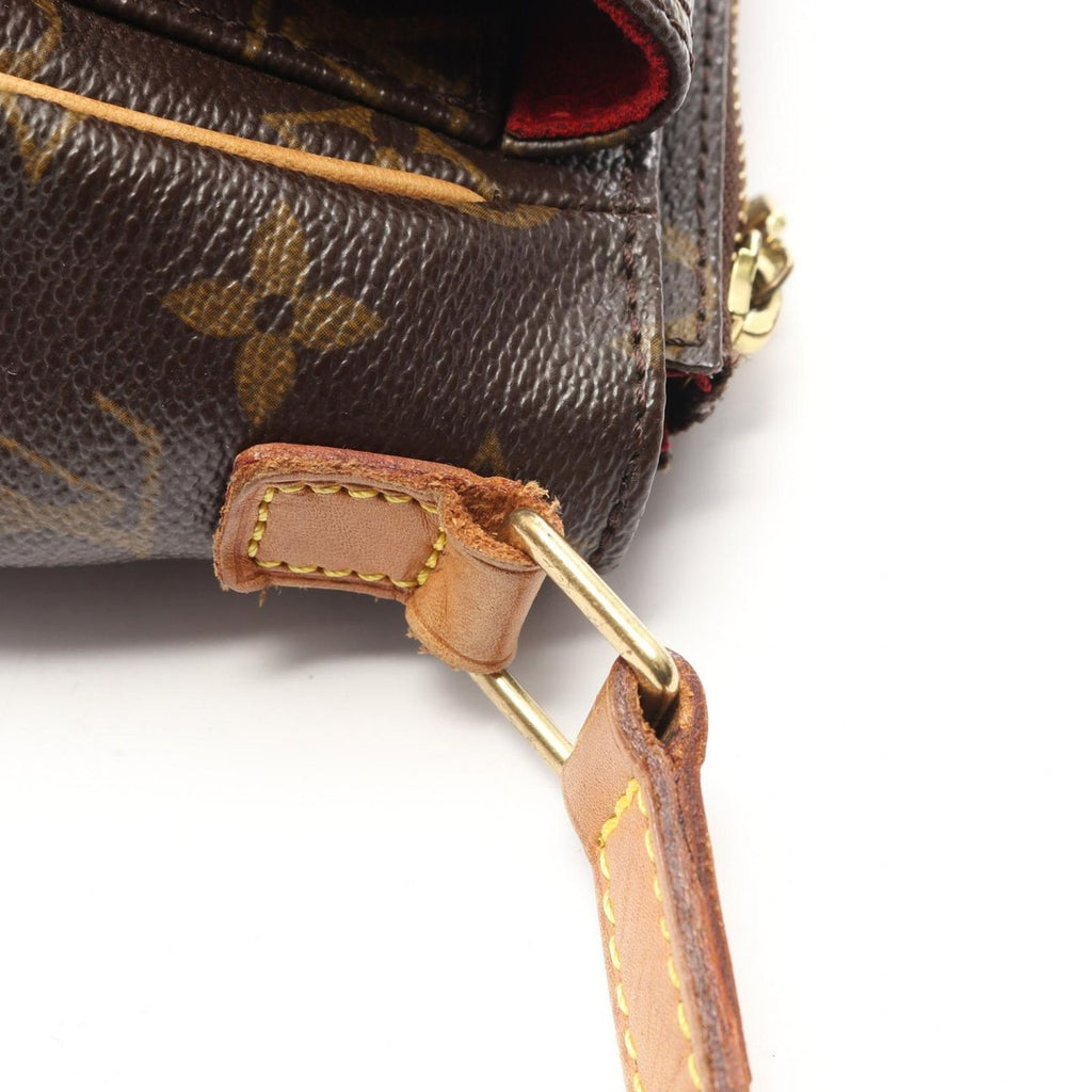 Louis Vuitton Shoulder Bag Viva City PM Canvas Leather — view 7