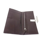 Fendi Zucca Pattern Canvas Bifold Wallet Billfold Coin Purse Brown — view 3
