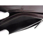 Fendi Zucca Pattern Canvas Bifold Wallet Billfold Coin Purse Brown — view 5
