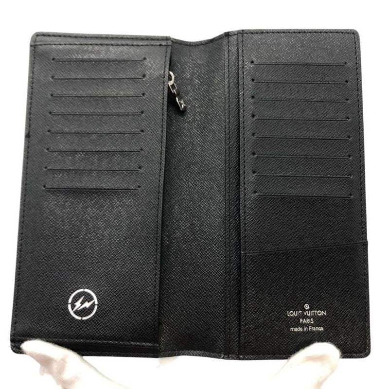 Louis Vuitton Portefeuille Brazza Monogram Eclipse Fragment 1072 — view 5