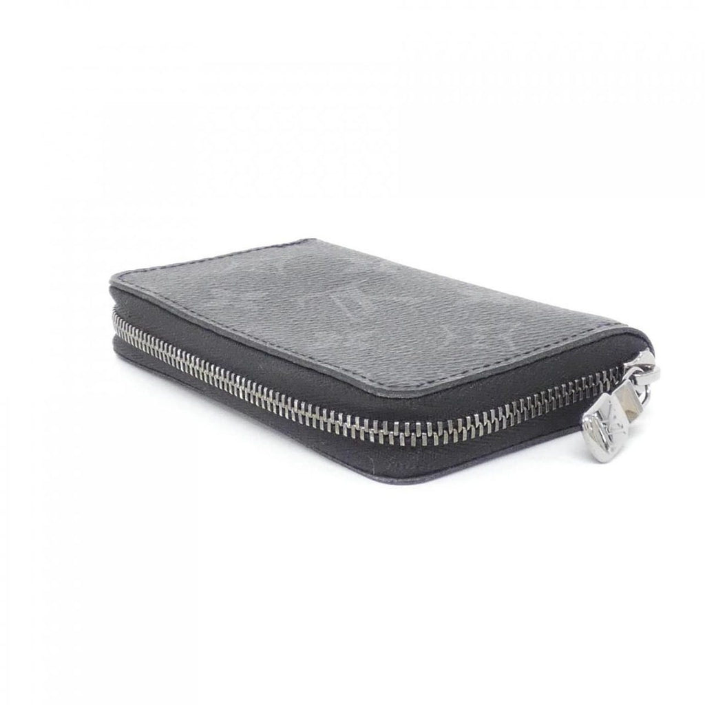 Louis Vuitton Monogram Eclipse Zippy Coin Purse Vertical Case — view 2