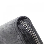 Louis Vuitton Monogram Eclipse Zippy Coin Purse Vertical Case — view 3