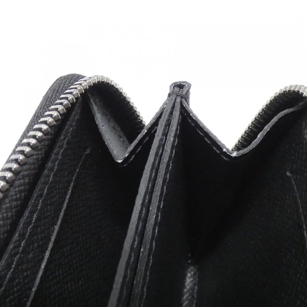 Louis Vuitton Monogram Eclipse Zippy Coin Purse Vertical Case — view 5