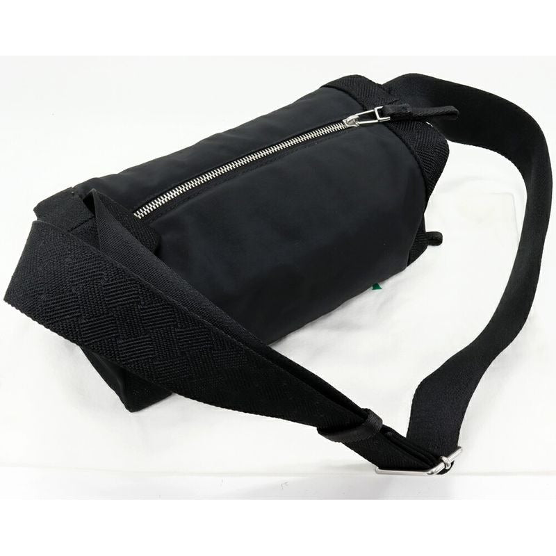 Bottega Veneta Shoulder Bag Body Voyager Belt Polyester Black — view 2