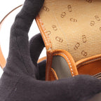 Dior Shoulder Bag CD Logo Gray Canvas Leather — view 5