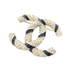 Chanel Brooch Black