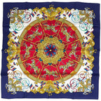 Hermes Carre 90 Luna Park Amusement Horse Carousel Merry Go Land Scarf Silk