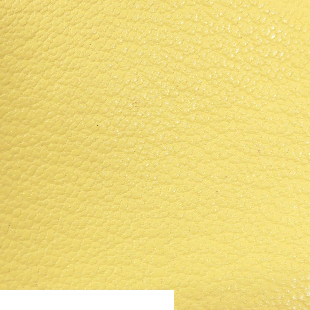 Hermes Bastia Limoncello Silver Chevre Coin Purse — view 6