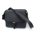 Louis Vuitton Damier Cobalt Newport Message Shoulder Bag Navy Blue