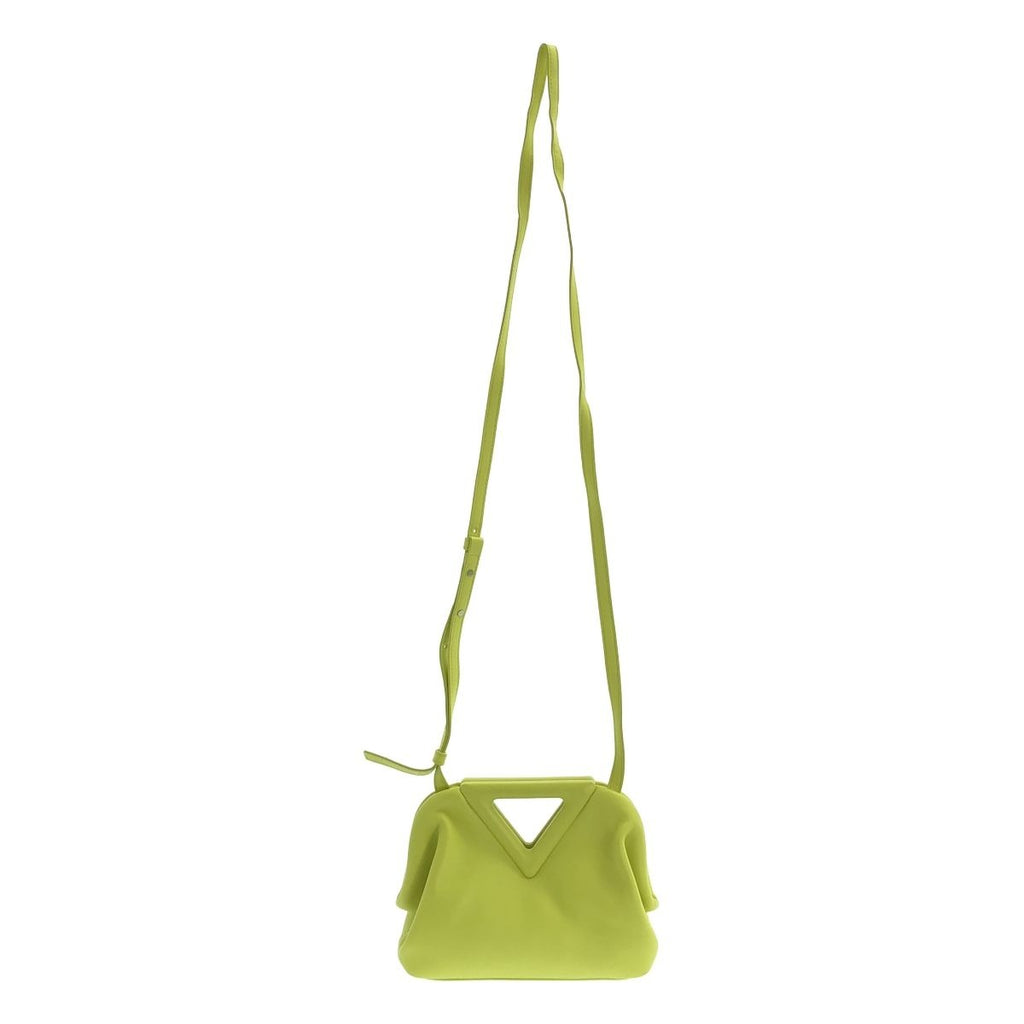Bottega Veneta Triangle Point Small Shoulder Bag Yellow