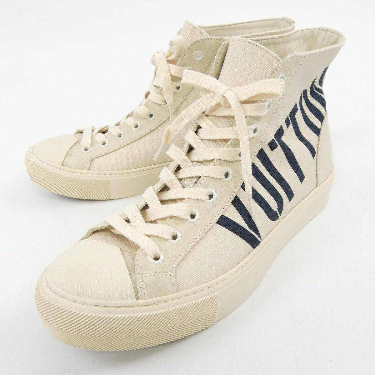 Louis Vuitton Tattoo Sneaker Beige 5 — view 3