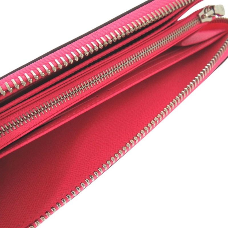 Louis Vuitton Epi Leather Round Zip Wallet Zippy Long Pink — view 7