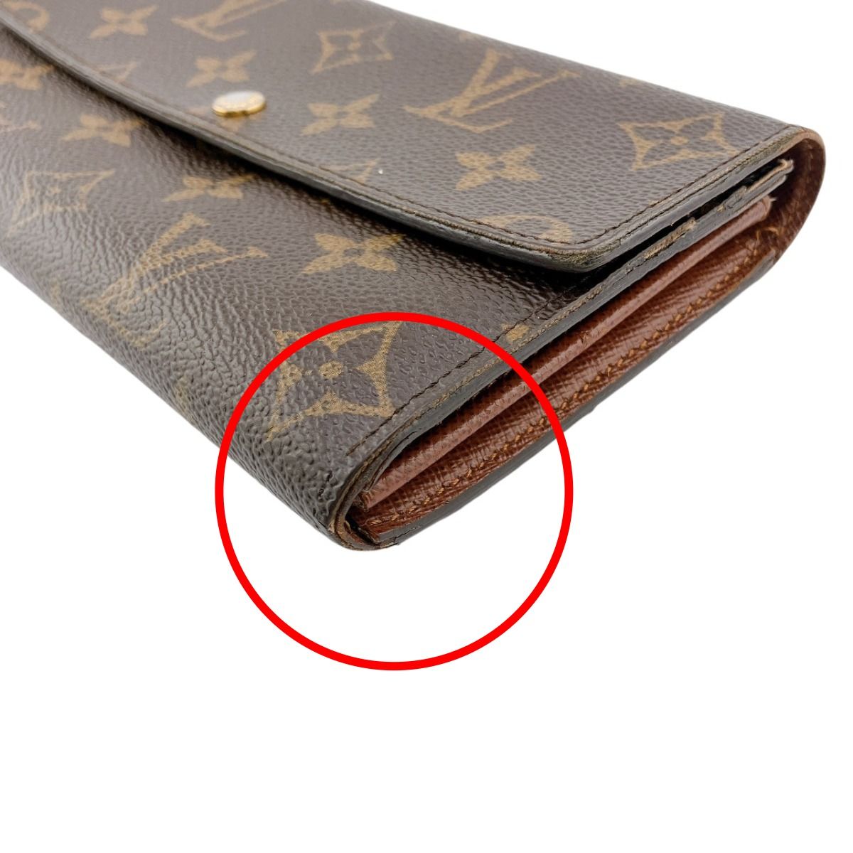 Louis Vuitton Monogram Long Wallet With Zipper Portefeuille-sarah — view 9