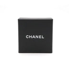 Chanel Earrings Gold Coco Mark Star Hoop Rhinestone — view 2