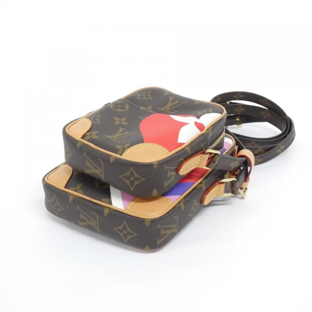 Louis Vuitton Gameon Monogram Panam Set Shoulder Bag — view 3