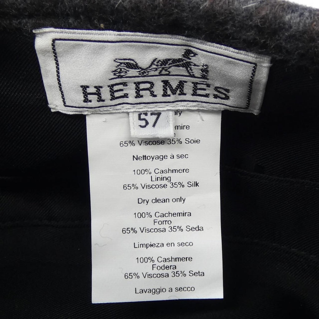 Hermes Cap Brown 57 — view 3