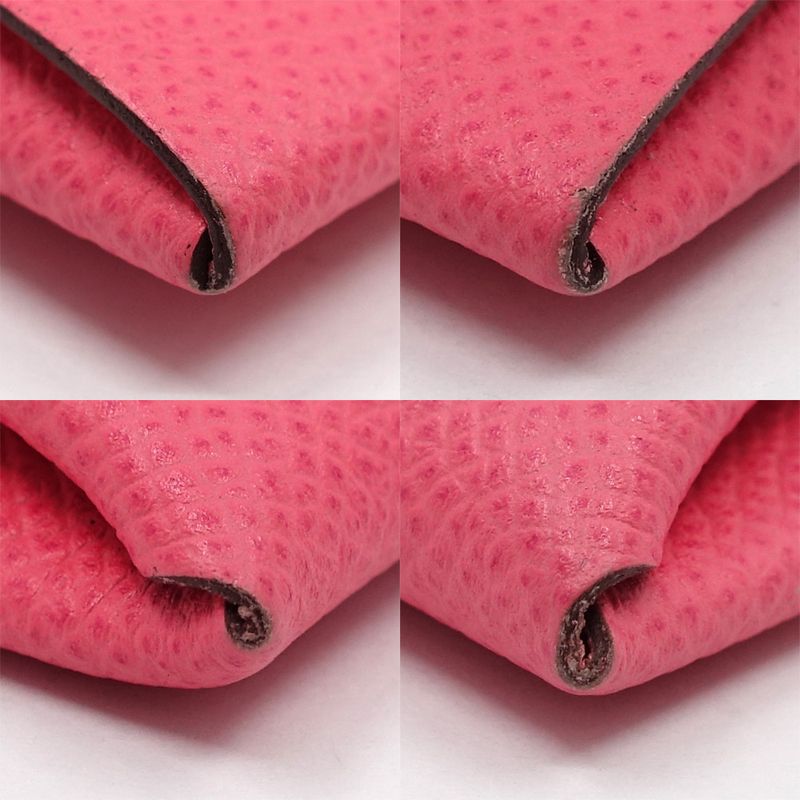 Hermes Bastia Coin Case 2015 Manufactured In Veau Epsom Rose — view 4