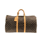 Louis Vuitton Monogram Keepall 55 cm Boston Bag
