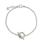 Hermes Finesse Diamond Bracelet 15.5 cm 18k WG White Gold