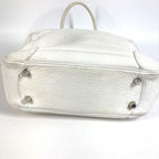 Hermes Handbag Omnibus PM Leather White