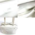 Hermes Handbag Omnibus PM Leather White
