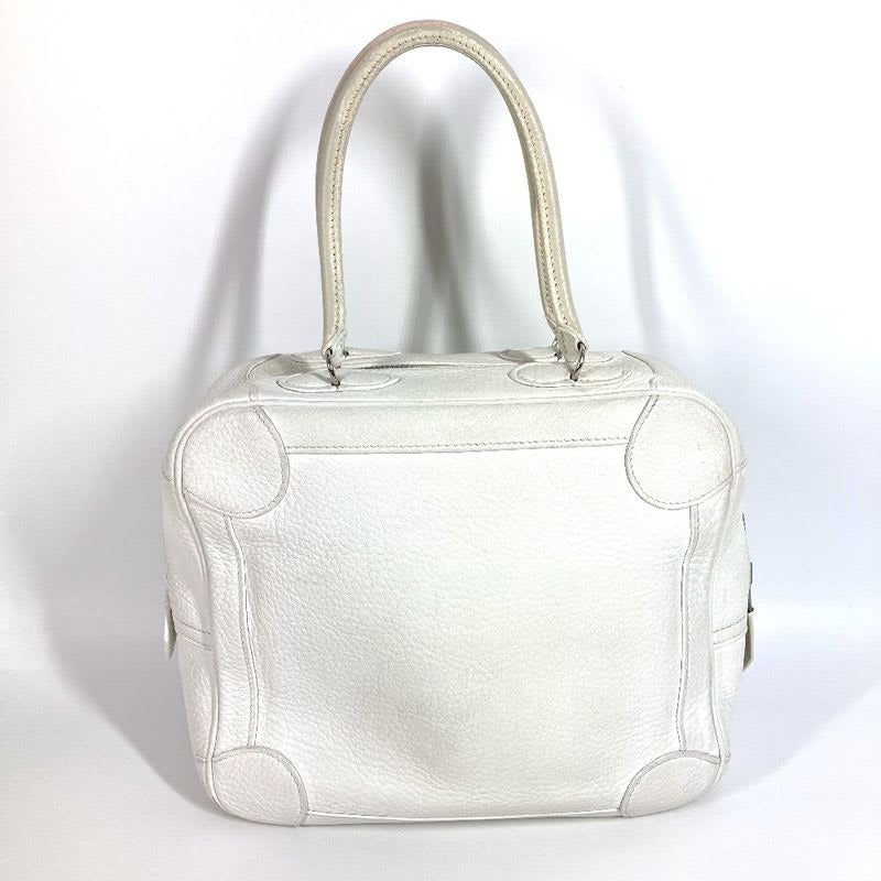 Hermes Handbag Omnibus PM Leather White — view 2