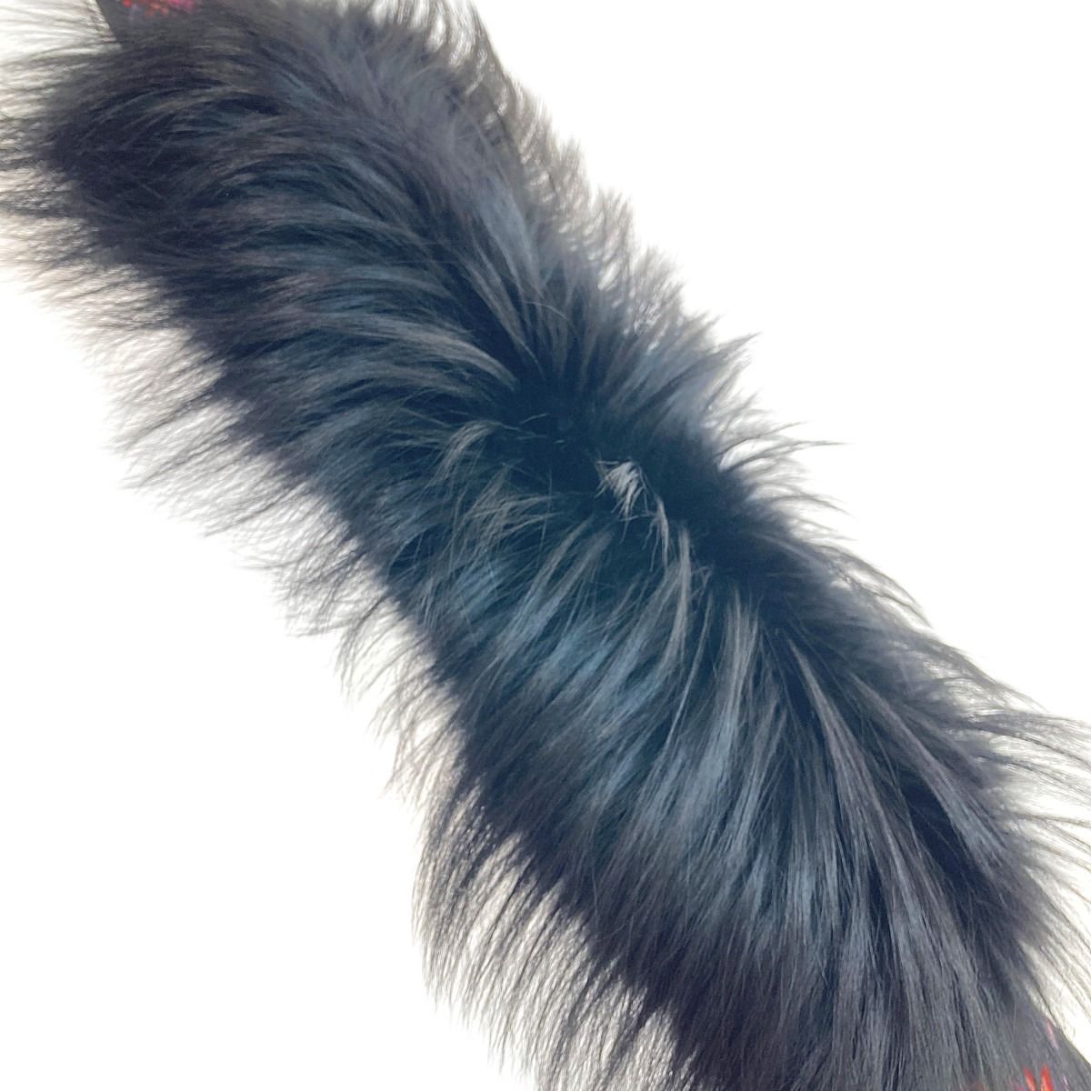 Louis Vuitton Bandeau Fleur Innocence Muffler Black Pink Scarf — view 2