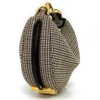 Fendi Handbag Nano Graffi Brown Staggered Pattern — view 3