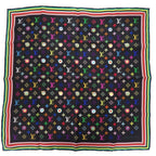 Louis Vuitton I Love Monogram Scarf Multicolor Noir Black