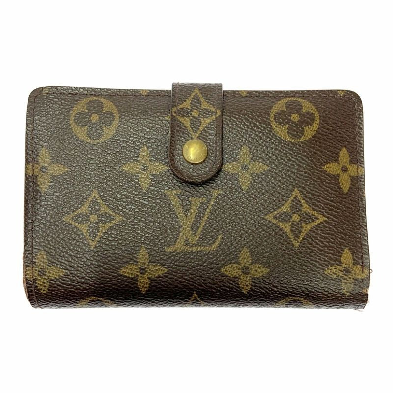 Louis Vuitton Monogram Porte Monnaie Vieviennois Brown Bifold