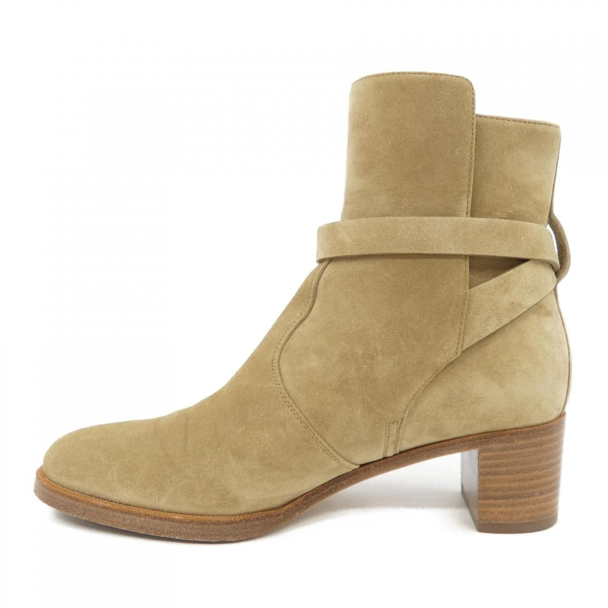 Hermes Frenchie Kelly Buckle Z Boots — view 2