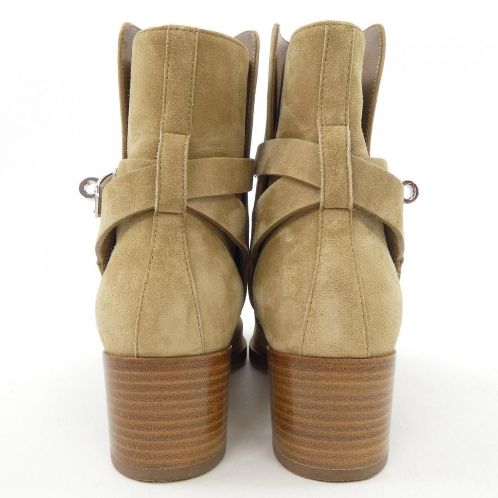 Hermes Frenchie Kelly Buckle Z Boots — view 5