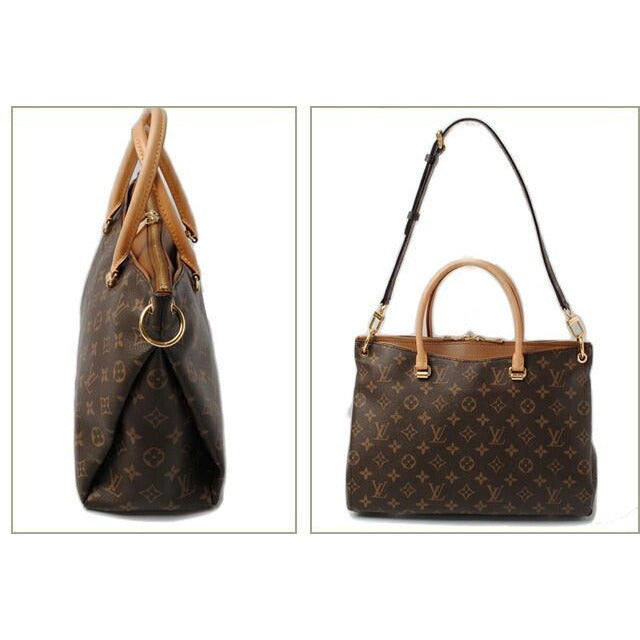 Louis Vuitton Tote Bag Pallas With Shoulder Strap Monogram — view 4