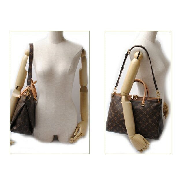 Louis Vuitton Tote Bag Pallas With Shoulder Strap Monogram — view 6
