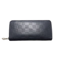 Louis Vuitton Damier Infini Zippy Vertical Leather Zip Around Wallet