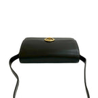 Celine Vintage Carriage Hardware Horseshoe Leather Semi