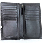Saint Laurent Folding Long Wallet Black — view 7