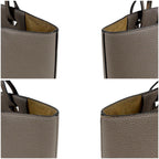 Loewe Anagram 2-Way Tote Shoulder Bag Small Leather Gray — view 6
