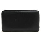 Fendi Long Wallet Men Leather Black 7 M0210 ndu F0 Qa1 zip Around Cuoio — view 2