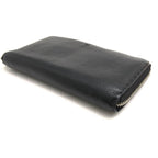 Fendi Long Wallet Men Leather Black 7 M0210 ndu F0 Qa1 zip Around Cuoio — view 3