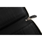 Fendi Long Wallet Men Leather Black 7 M0210 ndu F0 Qa1 zip Around Cuoio — view 6