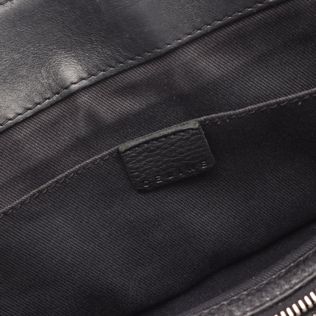 Celine Handbag Boogie Bag Black Leather B — view 4