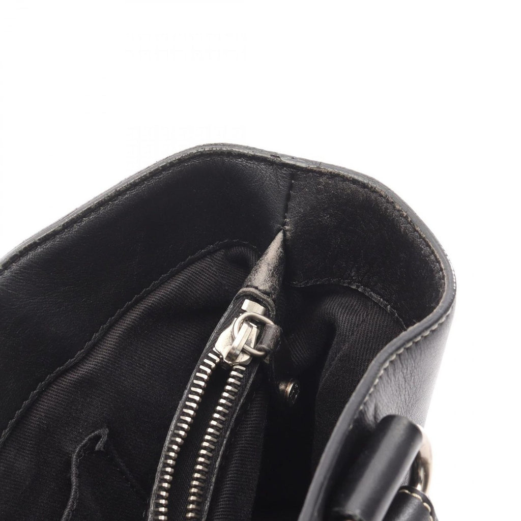 Celine Handbag Boogie Bag Black Leather B — view 9