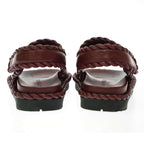 Bottega Veneta Jack Flat Sandals Barolo 35 — view 5